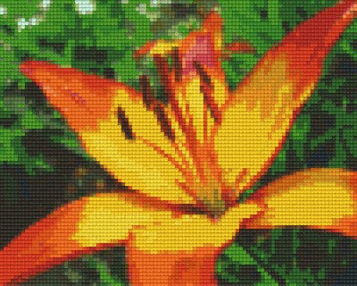 804190 Pixelhobby Klassik Set Lilie orange