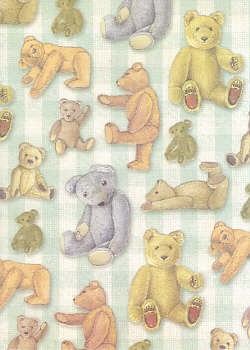 Hintergrundpapier Teddy