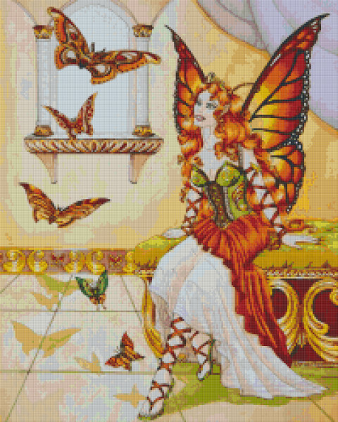 825042 Pixelhobby Klassik Set Fantasy Schmetterlinge