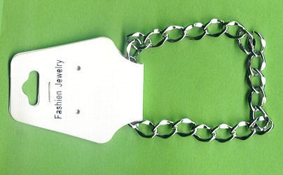 Metall-Armband ca. 18cm platin