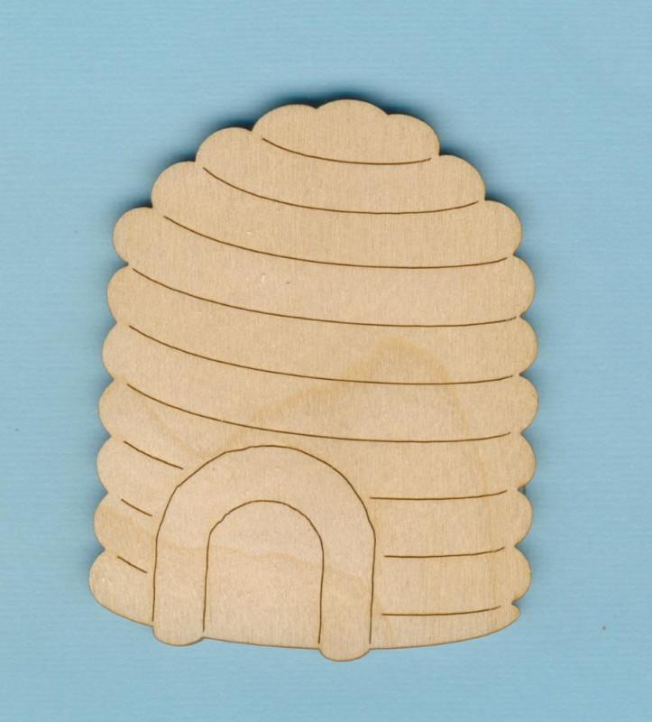hoh4908_Holz-Deko-Bienenkorb-8cm