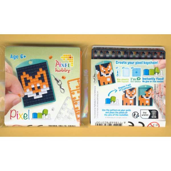 23100 Pixelhobby Medaillon Starterset Fuchs