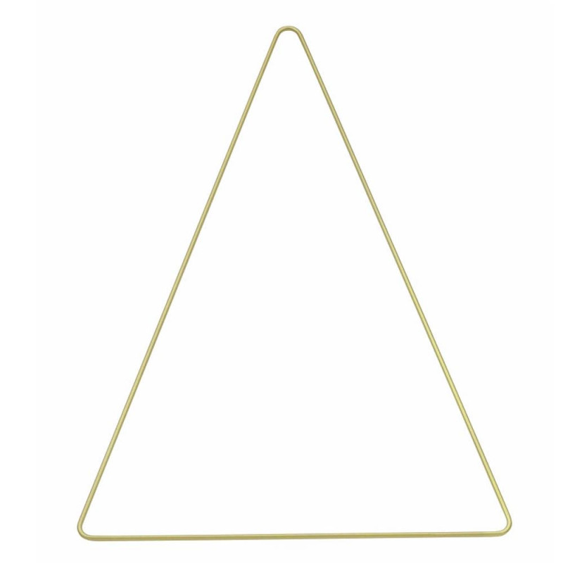 3471470 Metallform Dreieck 20x30cm gold