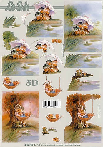 3D-Bildbogen Ducklings