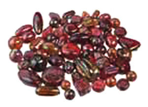 2202321 Glasperlen-Mix rot
