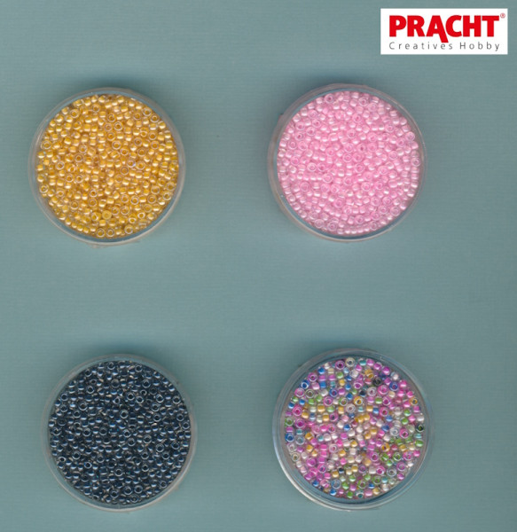 Pracht Rocailles 2,6mm Farbeinzug