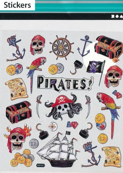 rd280410 Fancy Sticker Piraten