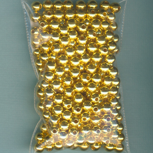 s03250293 Wachsperlen 5mm gold metallic 20g in Packung