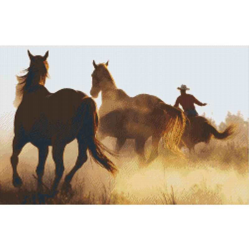 820029 Pixelhobby Klassik Set Pferde 8