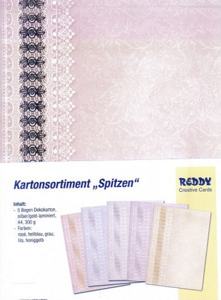 30351 Fotokarton Set Spitzen