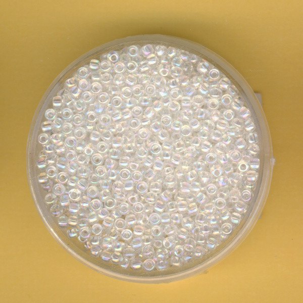 9611161 Toho Beads 2,2mm kristall irisierend 12g