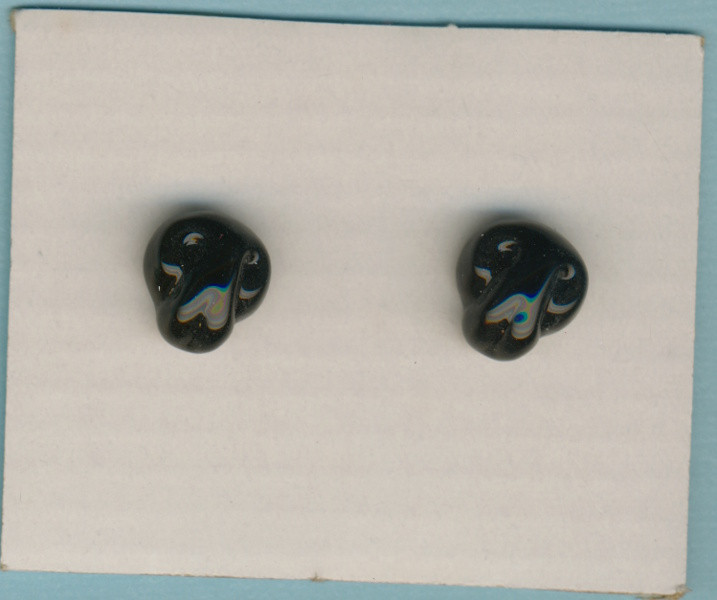 23381 Glastiernasen 13mm schwarz 2 Stück