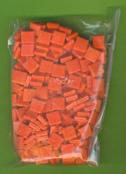 5230024 Deco Art Mosaiksteine 10x10mm orange 200g