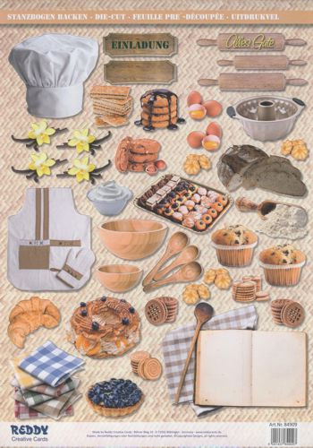 Stanzbogen Backen