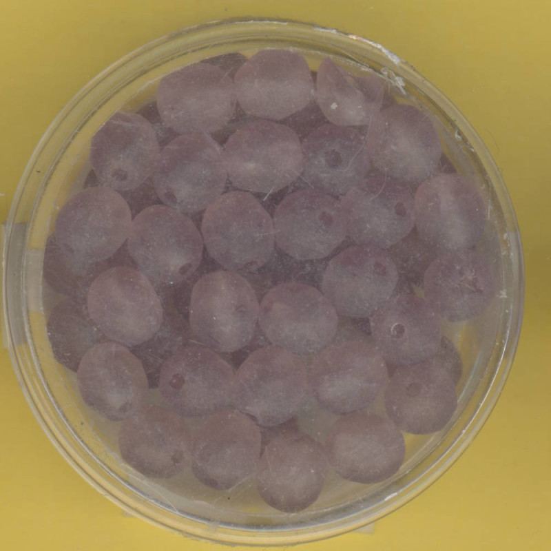 0730-06455 Glasschliffperlen 6mm matt amethyst 50 Stück