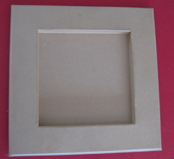 2635616 Pappe Bilderrahmen 26,5x26,5cm