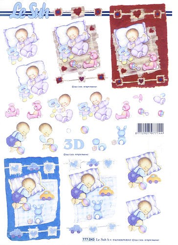 3D-Bildbogen Sweet Babies