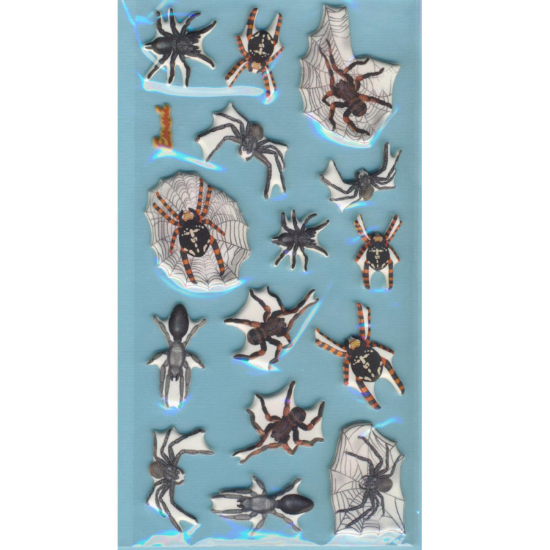 3451218 Creapop Softysticker Spinnen