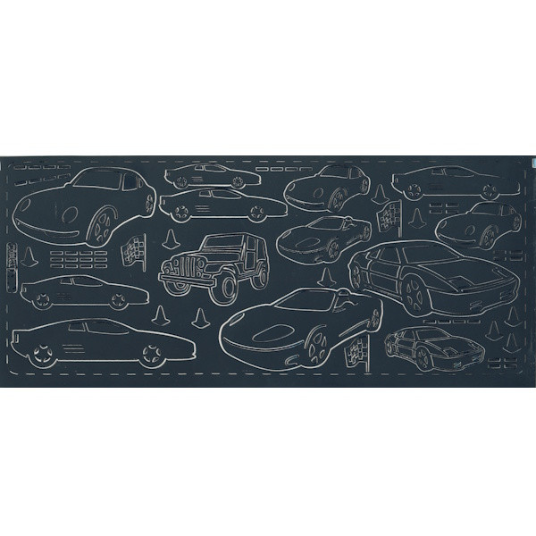 pu235sch Sticker Autos schwarz