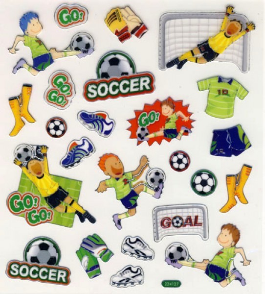 3452314 Hobby Design Sticker Fussball