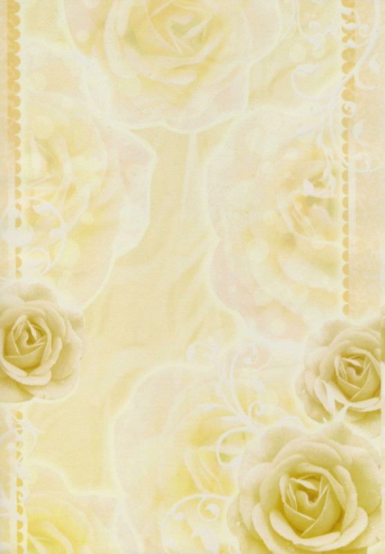 005314 Transparentpapier A4 Rosen beige