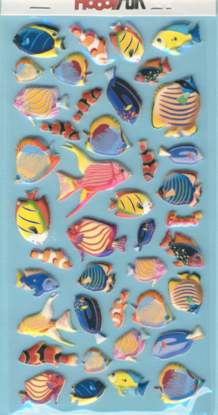 3451187 Creapop Softysticker Fische