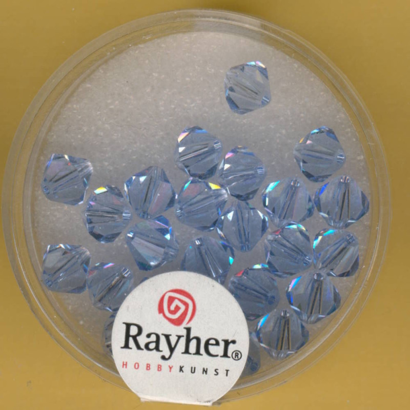 14219374 Swarovski Kristallschliffperlen 6mm azurblau 25 Stück