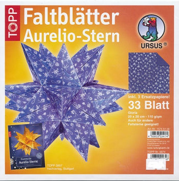 Faltblätter Aurelio-Stern