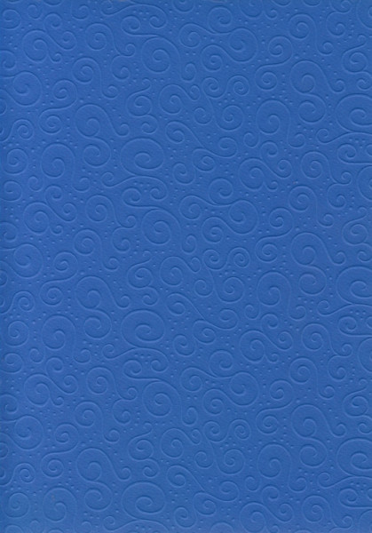47722623 Fotokarton geprägt A4 Milano blau
