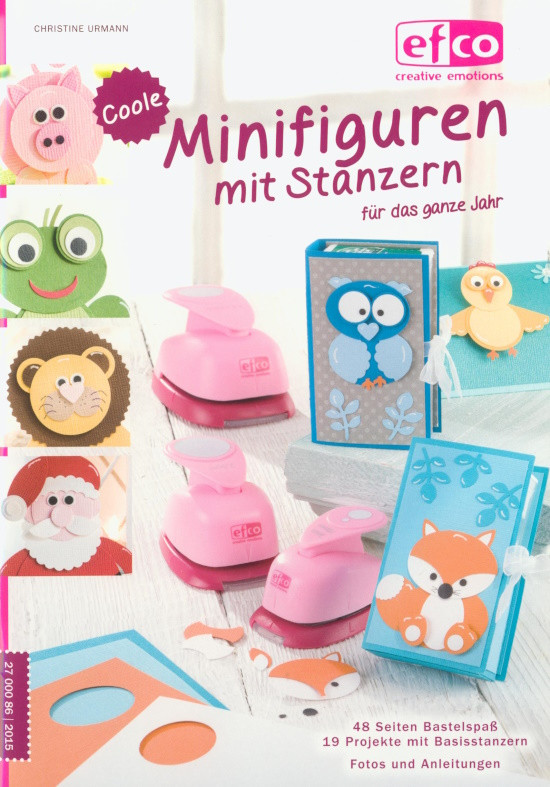 2700086 Buch Coole Mini Figuren mit Stanzern für das ganze Jahr