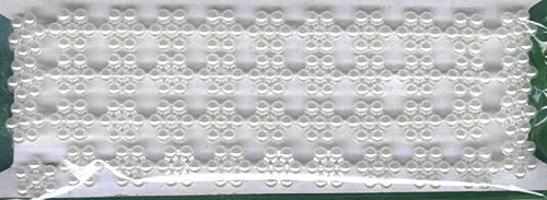 Plastik Perlenblütenband 10mmx1m