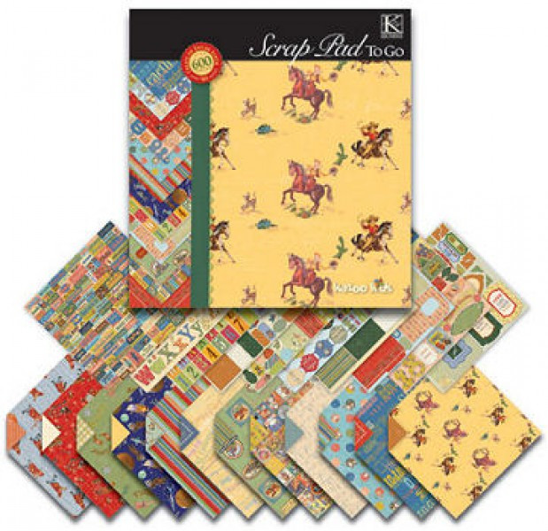 315082 Scrapbook Set Scrap Pad to go - Kazoo Kids