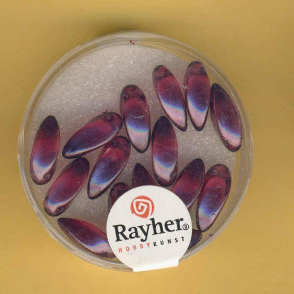 14462314 Crystal Renaissance Perlen Tropfen 6x12mm violett