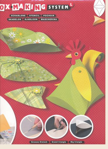 7875900 Scrapbooking Schablone grosses Dreieck