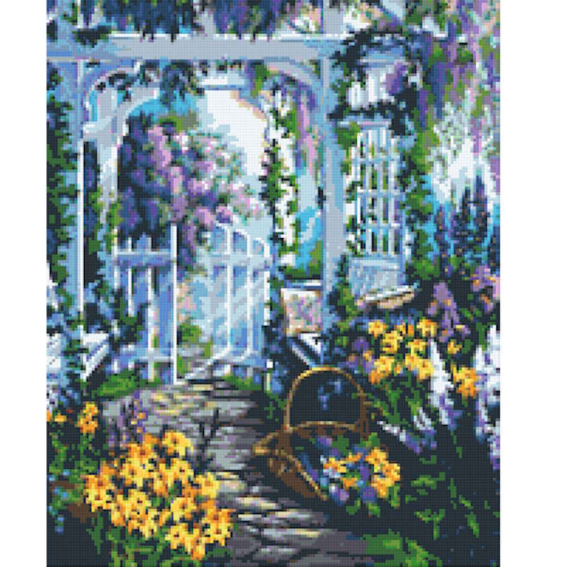816048 Pixelhobby Klassik Set Gartenweg