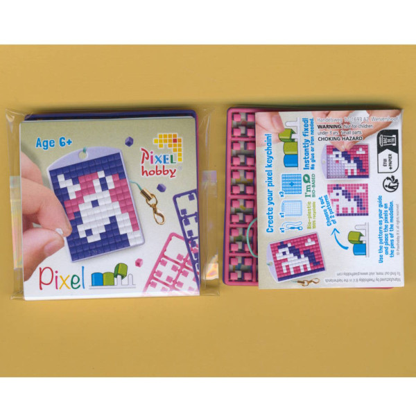 23111 Pixelhobby Medaillon Starterset Einhorn