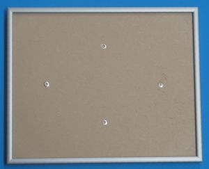 702026 Alu Bilderrahmen für 4 Basisplatten