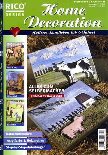 Buch Home Decoration Landleben