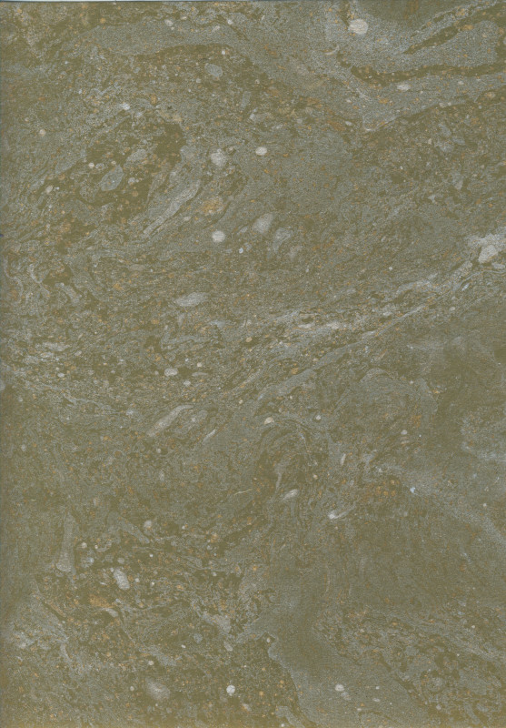 511154 Naturpapier Strohseide marmoriert olivgrün
