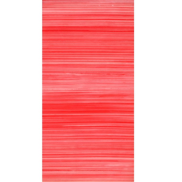 7007031 Kerzen Wachsplatte gestreift hellrot 200x100mm