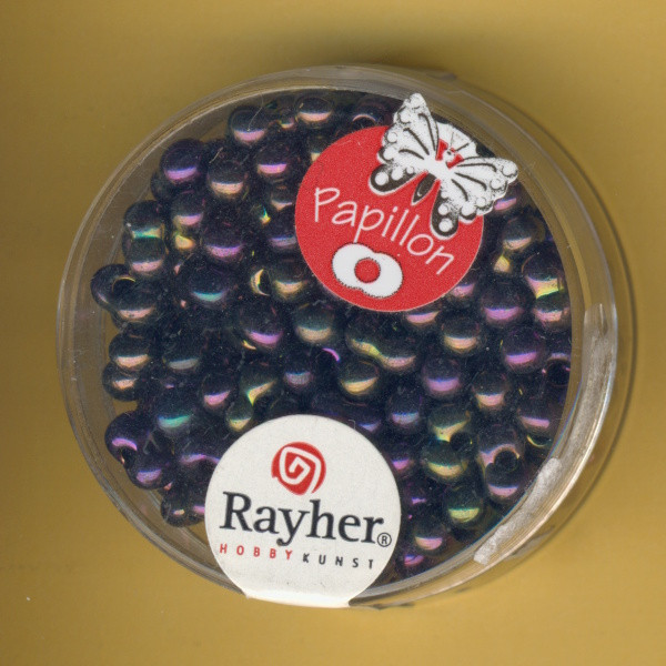 14143820 Papillon Rocailles 3,2x6,5mm lila AB 18g