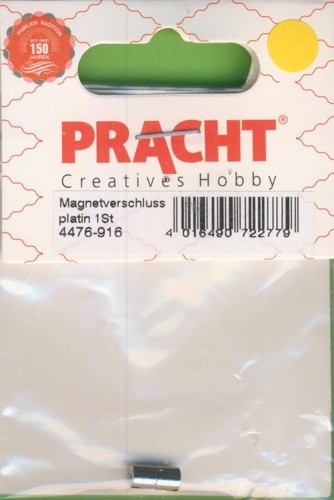 4476916 Magnetverschluss 9x4mm platin