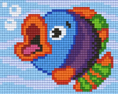 801035 Pixelhobby Klassik Set Bunter Fisch 1