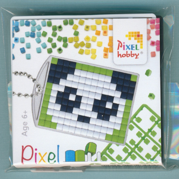 23004 Pixelhobby Medaillon Set Panda