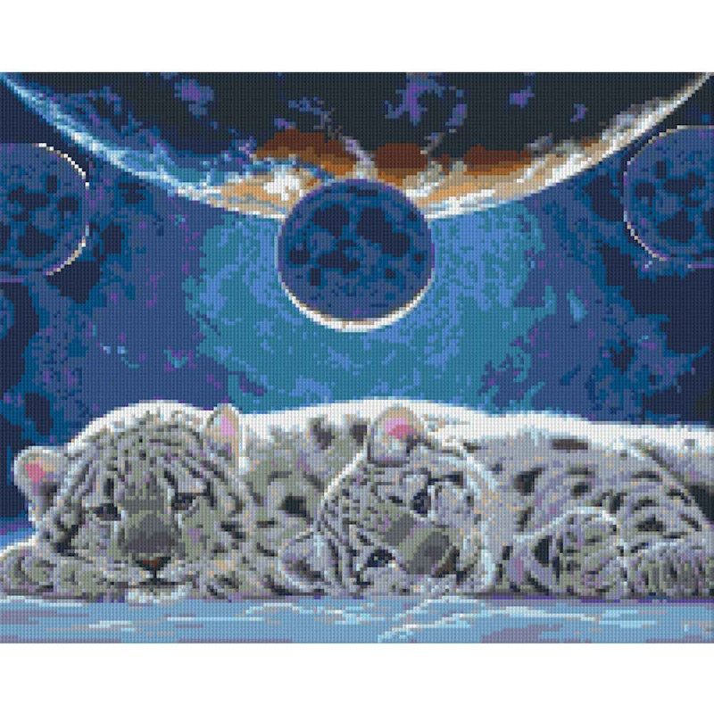 816042 Pixelhobby Klassik Set Weiße Tigerbabys