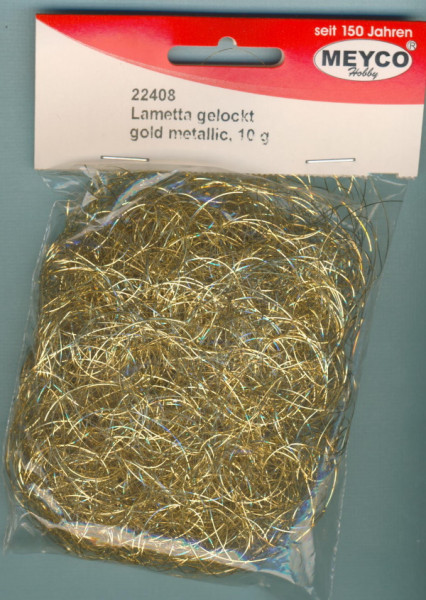 22408 Engelshaar gelockt gold metallic 10g