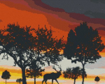 809303_Pixelset-Abenddämmerung