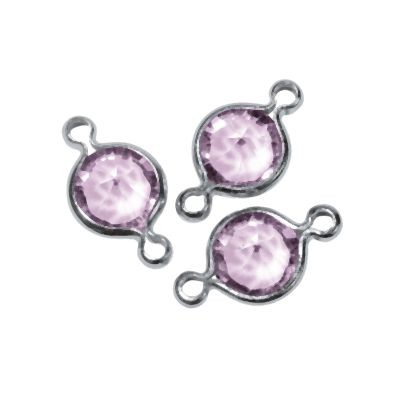 14295314 Swarovski Accessoires rund 11mm violett 9 Stück