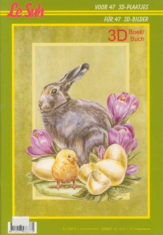 320007 3D Motivbuch A4 Ostern