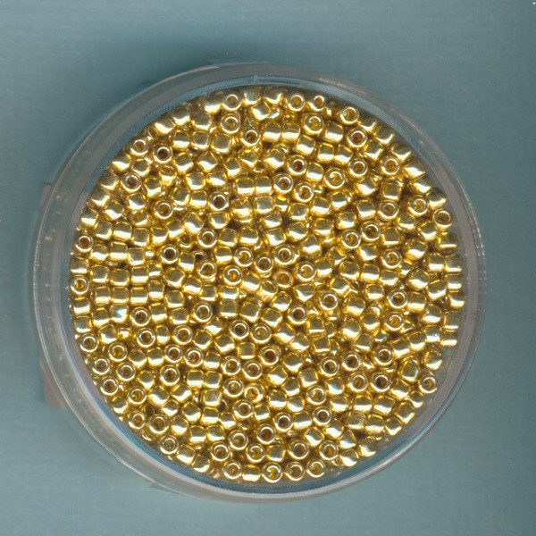 96118557 Toho Beads 2,2mm light gold metallic 10g